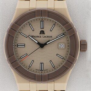 Maurice Lacroix Watches AI2008-IJJIZ-000-0 rubber/plastic Quartz Genuine box...